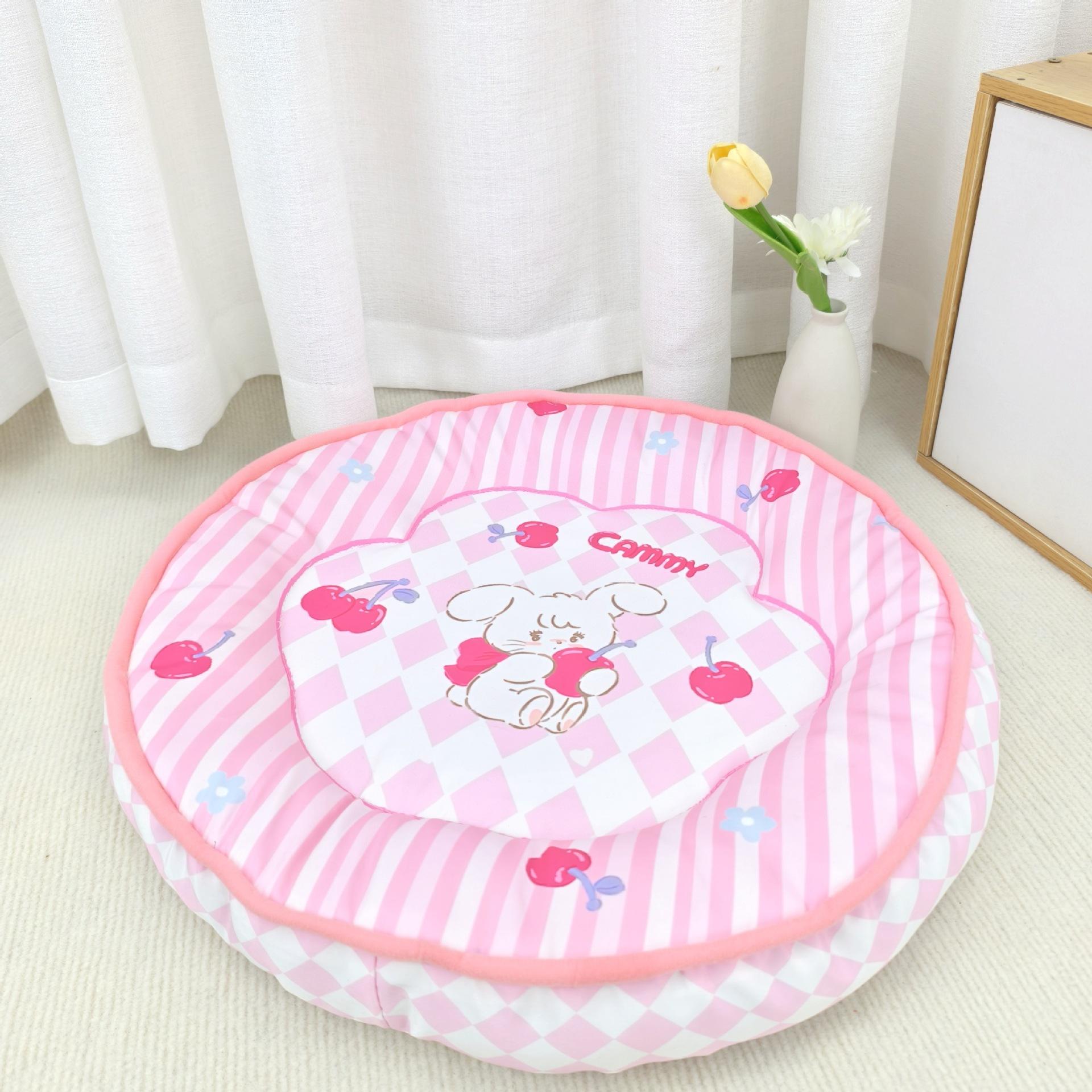 

Round Diameter 50cm Summer Reusable Cartoon Pet Cooling Pads Cat & Dog Travel Pet Cooling Mat Dog Bed Gel Cooling Sleeping Mat Diameter 50cm розовый