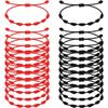 Woven Diamond Knot Couple's Men's and Women's Adjustable Destiny Year Hand Rope Red Rope Bracelet Handmade DIY Material