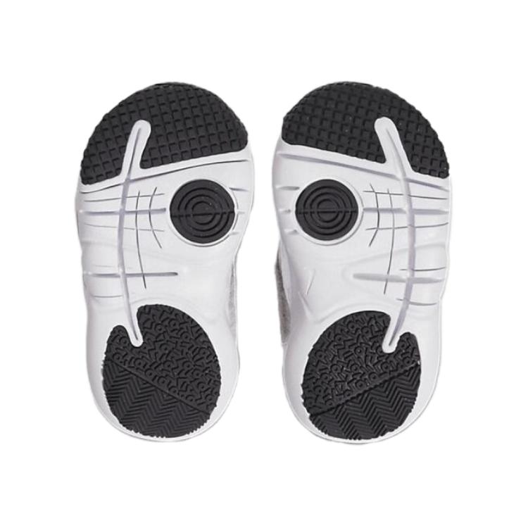 New Nike Flex Advance BR TD Slip Resistant Cushioning Low Top Toddler Shoes White Orange Infant And Toddler DC9367-100