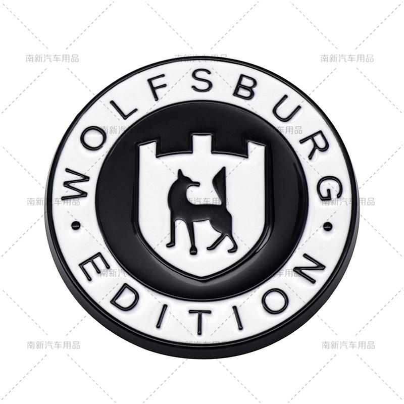 3D Metal Germany Wolfsburg Edition Logo Emblem Car Rear Trunk Sticker Front Grill Badge For VW GTI Golf 2 3 4 5 6 7 MK2 MK3 MK4 AY5