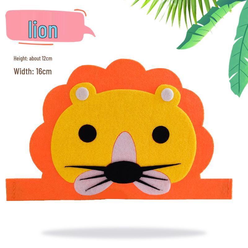 Flickering Halloween Cartoon Animal Hat for Kids & Adults - Perfect for Parent-Child Performances & Costumes