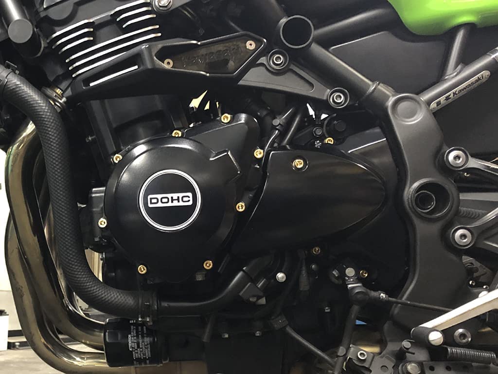 CF POSH Crankcase Cover Screw Set 24K Gold Plated Stainless