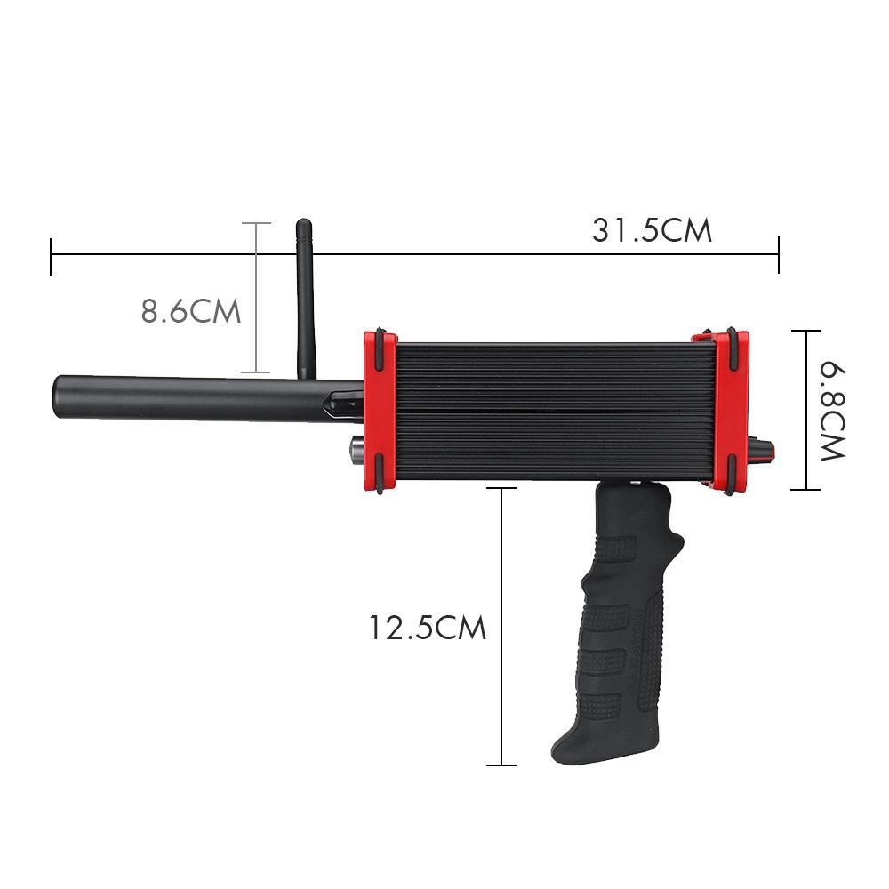 Depth Metal Detector Rechargeable Pointing Long Range Dual System Gold Gem Metal Digital Laser Detector 30M