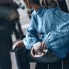 Fashion Women Solid Color Round Neck Sweater Long Sleeve Pullover Sweater Casual Tops