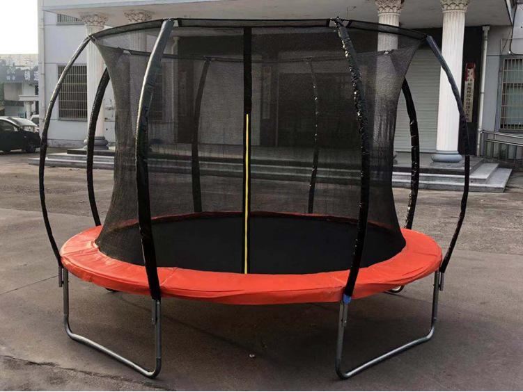 Laternenkürbis-Trampolin-Sicherheitsnetz