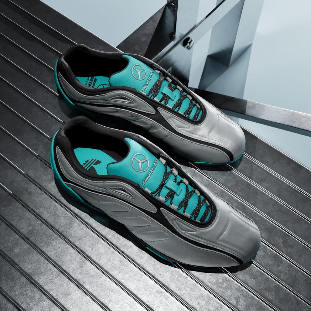 adidas Adiracer GT Mercedes AMG Petronas F1 Team Black Silver Metallic