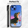 Cute Pet Dachshund Art Phone Case Phone Case Soft Packaging Lightweight For iPhone17 16 15 14 13 12ProMax