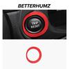 Betterhumz Made of Alcantara For Subaru BRZ/Toyota GR86 - Dashboard Trim Stickers Co-pilot Button Car Interior Accessories