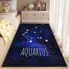 Aquarius Constellation Carpet Suitable As a Non-slip Mat for the Living Room or Bedroom Sofa