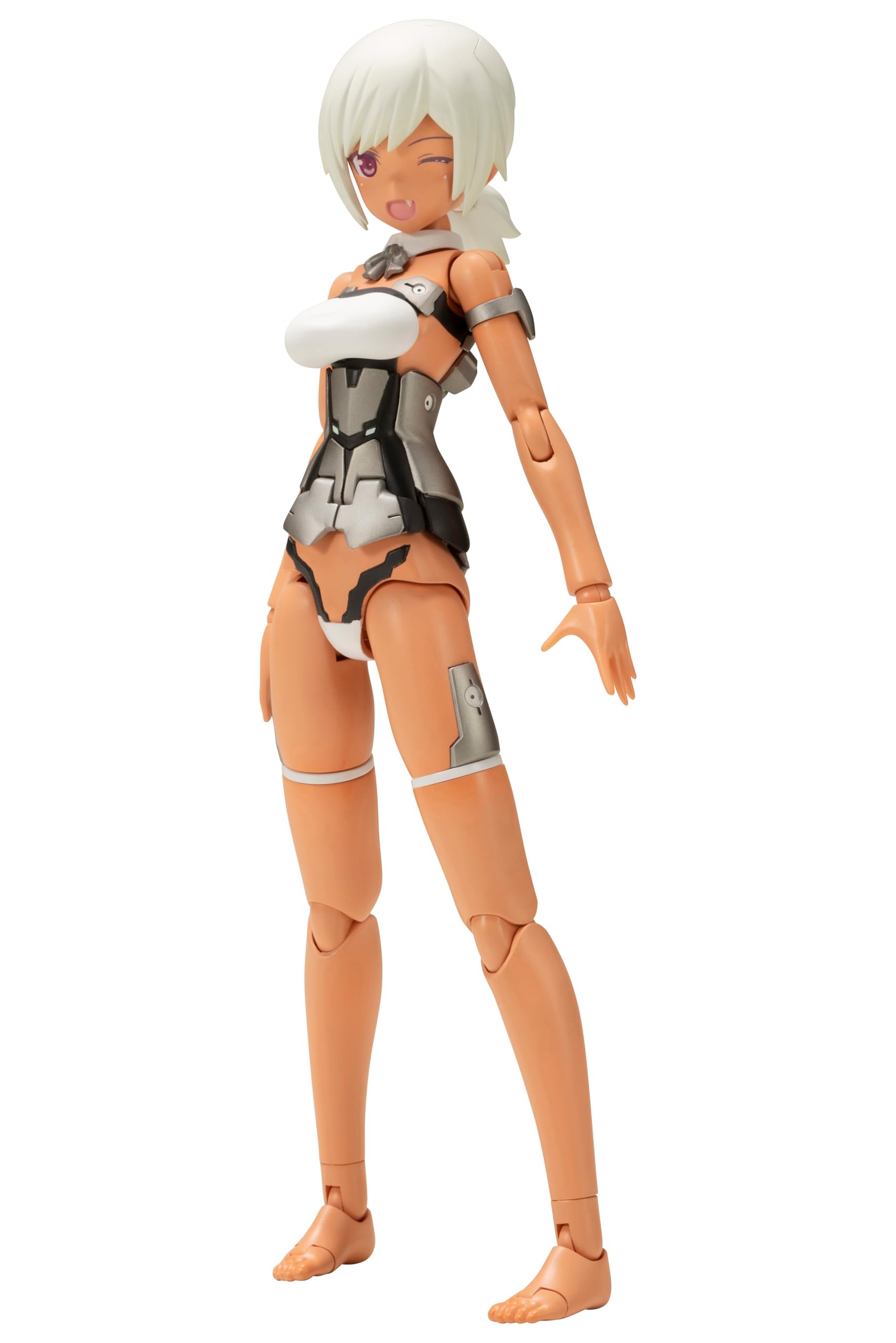

Kotobukiya Frame Arms Girl Leticia Silver approximately 150mm plastic model Ver., tall, non-scale