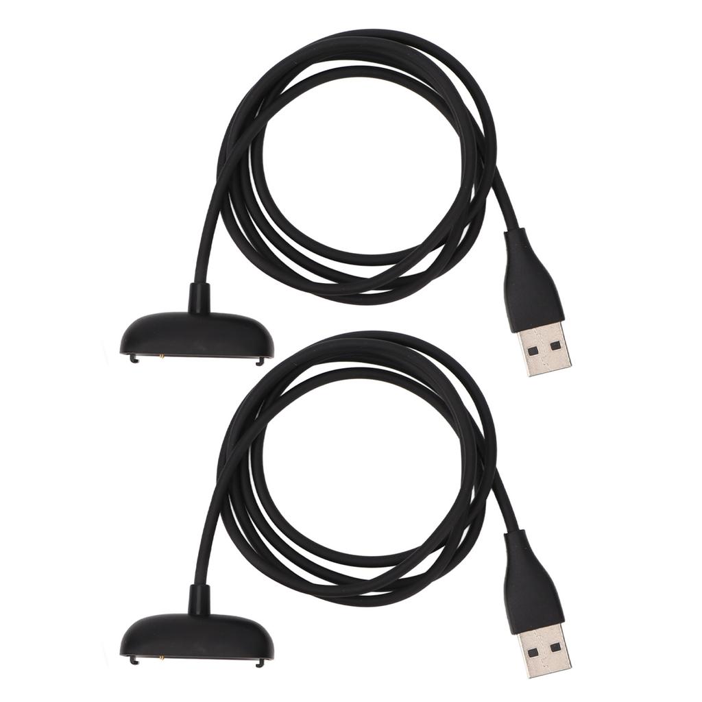 2 PCS Smartwatch Charging Cable for Fitbit Inspire 3 Smart Fitness Bracelet Watch Charger Spare Parts