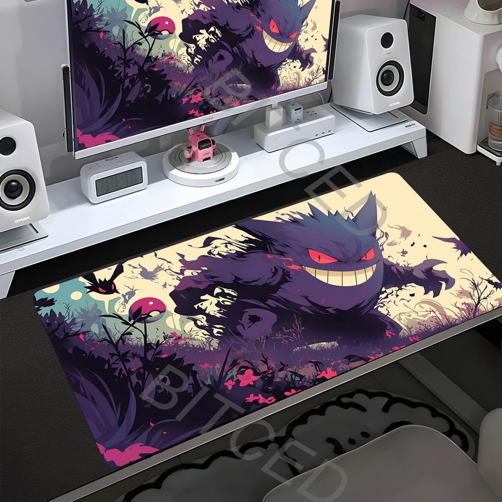 Pokemon Gengar xcm Anime Mouse Pad Gaming Accessories Mousepad Gamer Completo Computer Keyboard Pad Carpet Desk Mat Varmilo