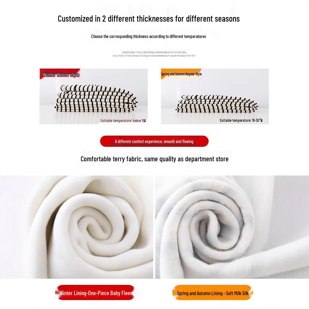 2025 Women's High-Waisted Fleece-Lined Wide-Leg Striped Pants for Autumn/Winter