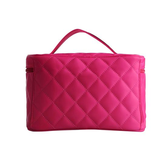 Makeup Bag Crushing Resistance Convenient Polyester Travel Train Makeup Organizer for Indoor