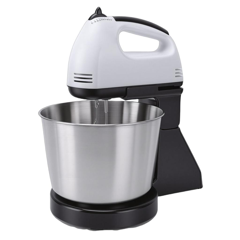 Stand Mixer 2L 7 Speed Settings Stainless Steel Bowl Copper Motor Electric Food Mixer for Kitchen Countertop US Plug