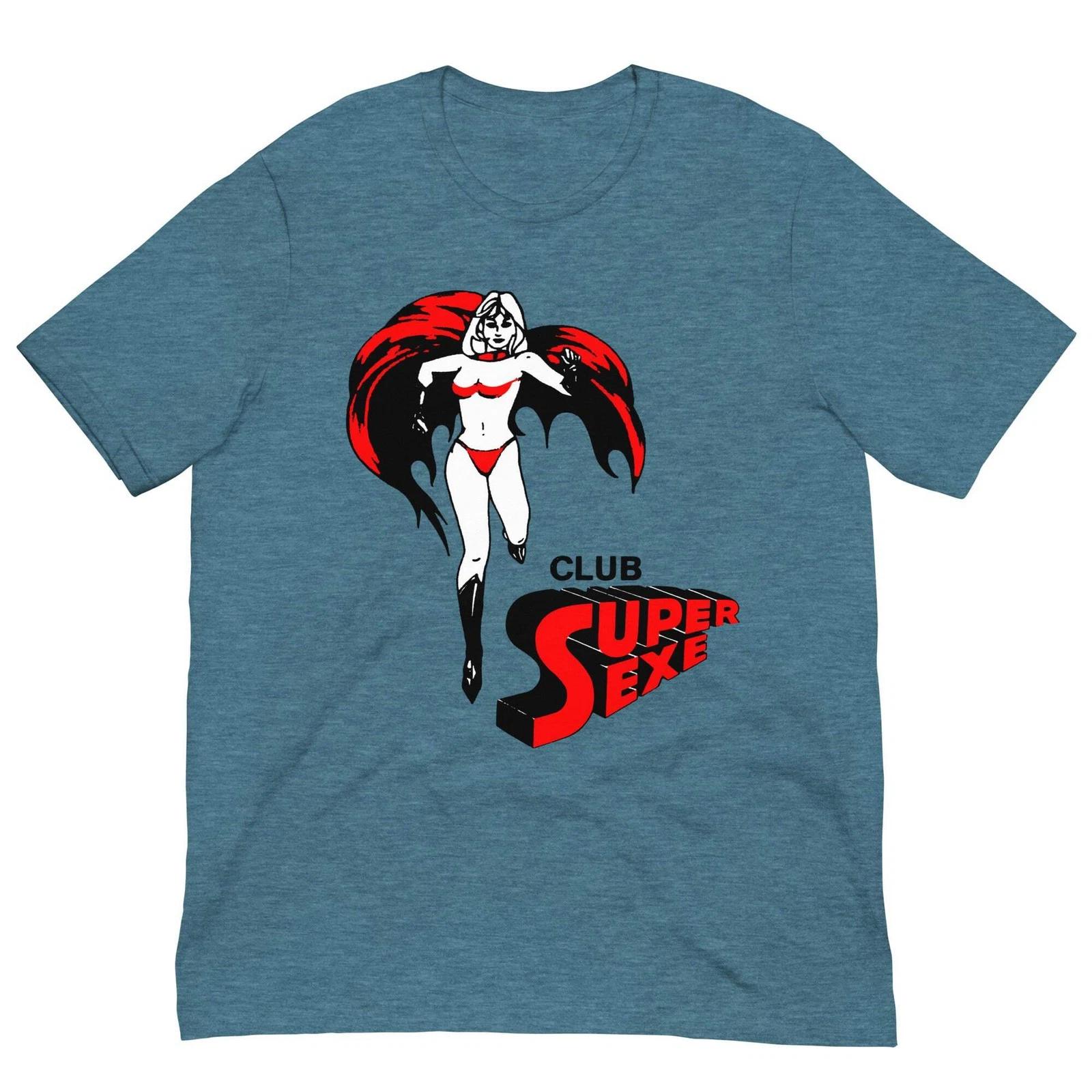 

Strip Club Vintage Retro T Shirt Super Sexe Hot Girl Graphic Tee For Men Women XL