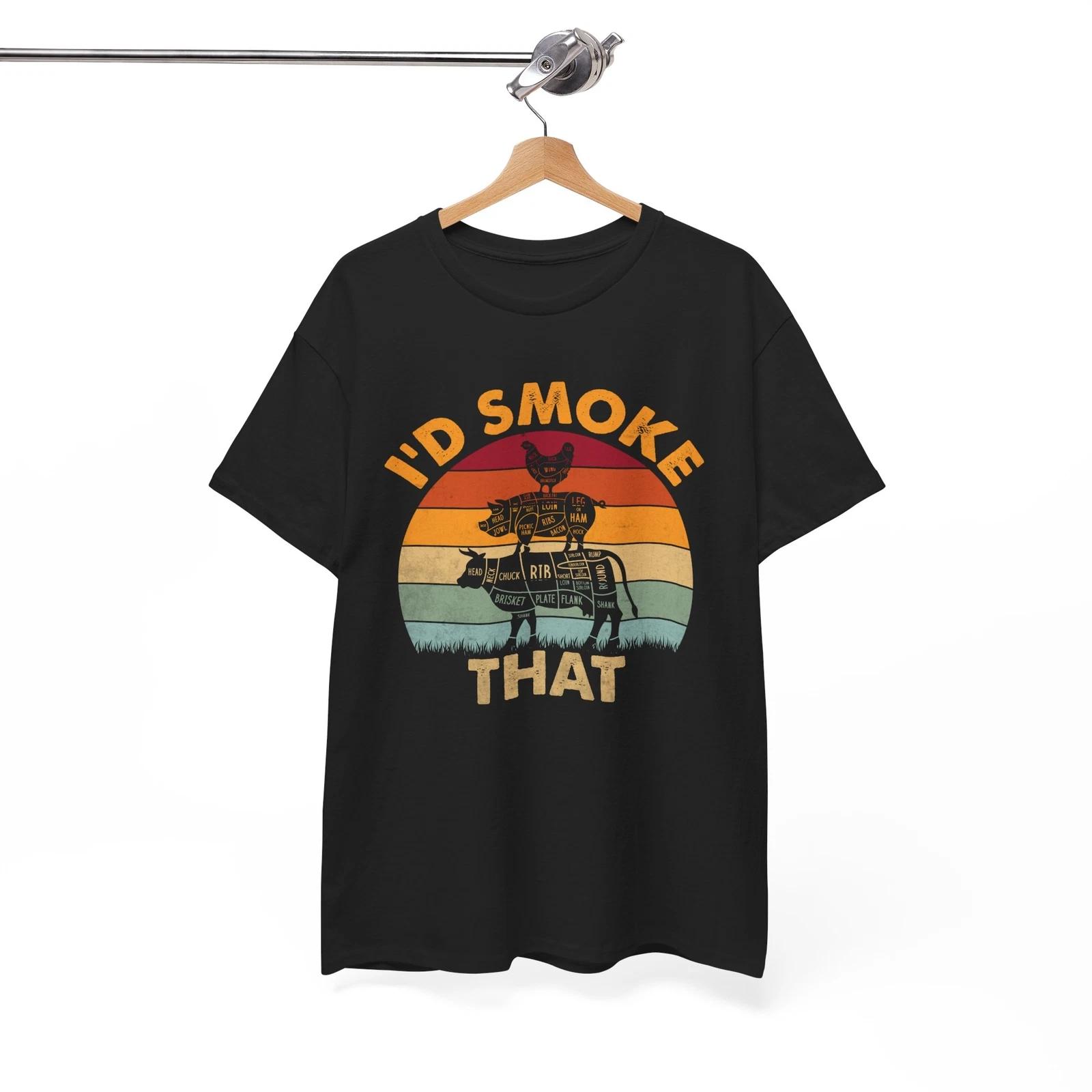 Chill Vibes Smoker T-Shirt | Relaxed & Cool Fashion | I D Smoke that Shirt S