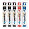 Zebra Ballpoint Pen Refills NJK-0.5 Core, Prefeel Sarasa, Black, Red, Blue, 5-Pack, RNJK5-BKRBL-5AZ