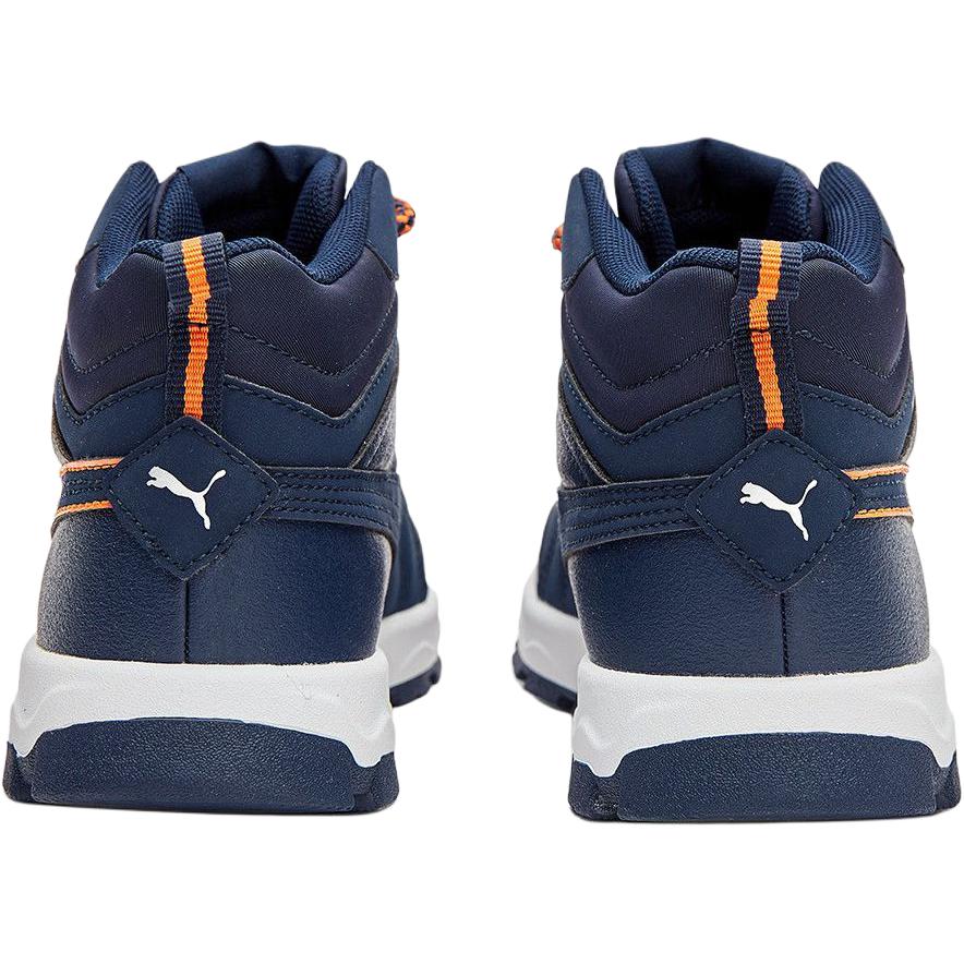 Puma Evolve Trail Ps Versatile Comfortable Durable Warm Mid-Top Kids Running Shoes Kids Running Shoes Blue 397645-02