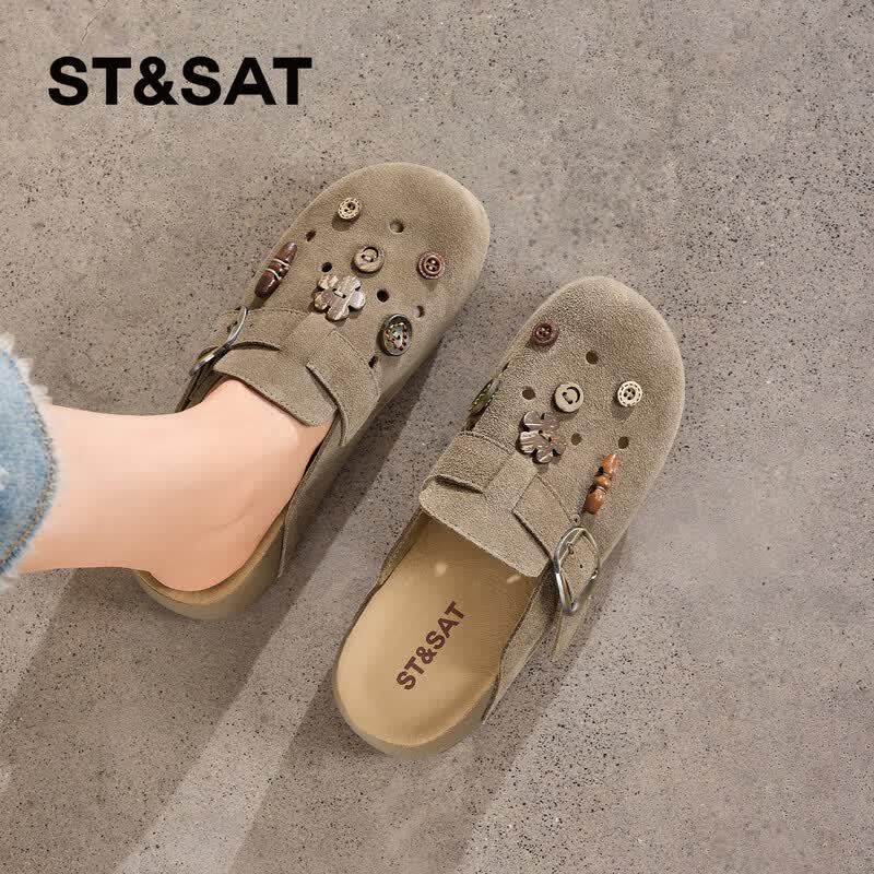 Women s Birkenstock-Style Slip-On Mules 37
