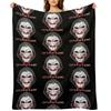 SAW Movie fan art Throw Blanket for sofa Tourist Flannel Fabric Thermal Blankets