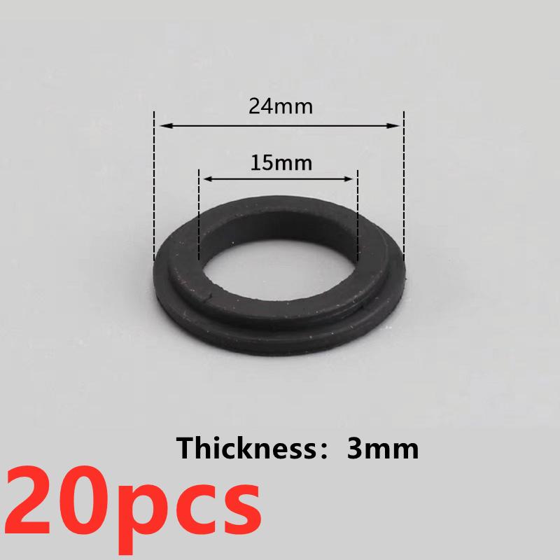 10/20Pcs 3/4" O-Ring Seal Hose Gasket Rubber Washer for Faucet Grommet Rubber Gasket 24mm Bathroom Accessories