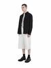 Chaenseseunoi Side Pleat Wide Fit Bermuda Pants White/M251Pt05Wh