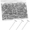 200 Pcs T P, 2 Inch Stainless Steel Wig P for Blocking Knitting & Crochet, T-Shaped Sewing Pin for Wigs, Crafts, Jewelry Making,Modelling,Quilting