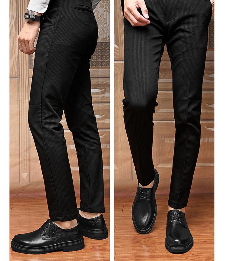 Pantofi derby din piele respirabilă, stilat, pentru bărbați, de primăvară – Formali și casual, înălțători, perfecți pentru nunți.