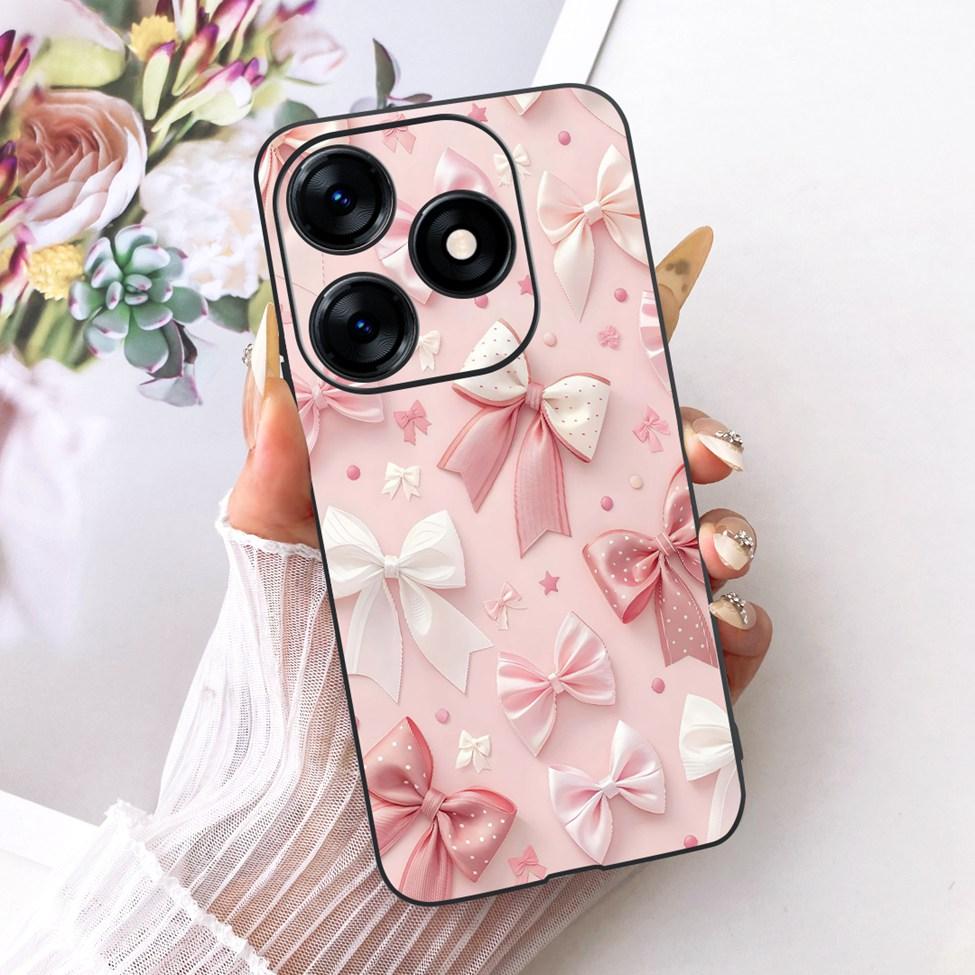 Case For Tecno Spark 10 Cover KI5q Cute Cat Fashion Butterfly Painted Casing For Techno Spark 10 Bumper