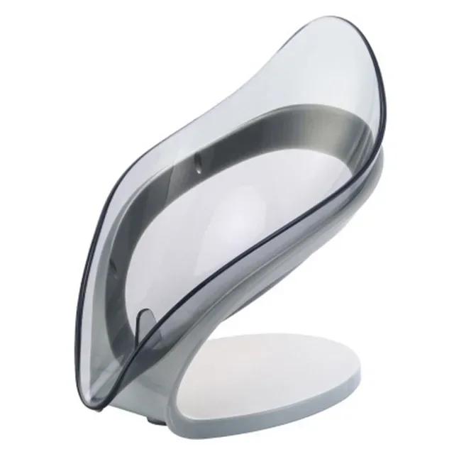 Leaf Shape Soap Box, Non - Slip Drain Soap Storage Case Container, Bathroom and Kitchen Dish Storage Box, Bathroom Accessorie