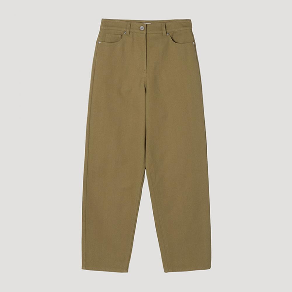 

[Она S MiSS] Зауженные джинсовые брюки SwwSlp12150 Ca Camel/55