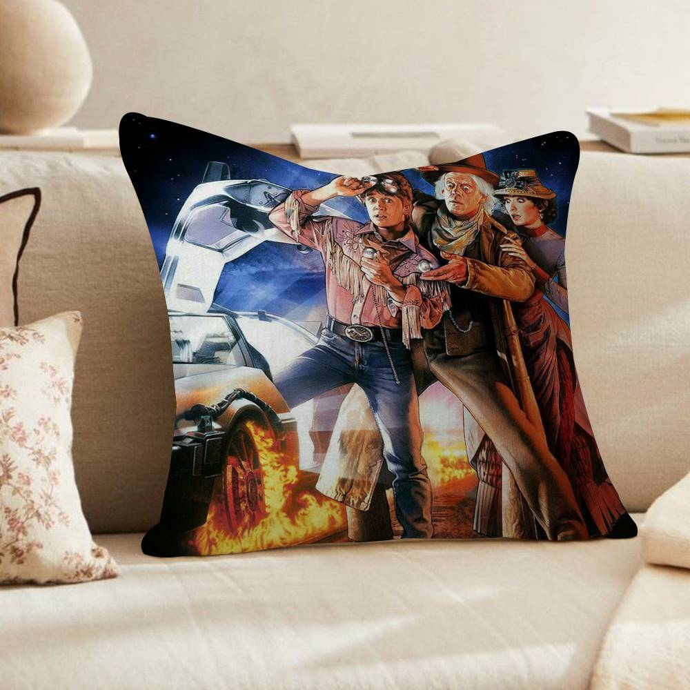 

Classic Movies Back To The Future s Maple Design Cushion Cover Happy Autumn Harvest decor Holiday Decorati Pillow Cover 30x30 cm