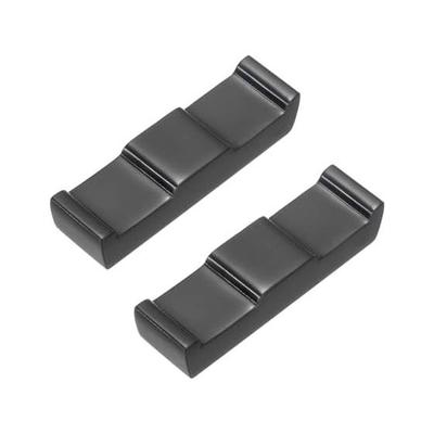 Uxcell Chopstick Rests Set of 2, 304 Stainless Steel Chopstick Holders Kitchen Utensils Cutlery Stand Black