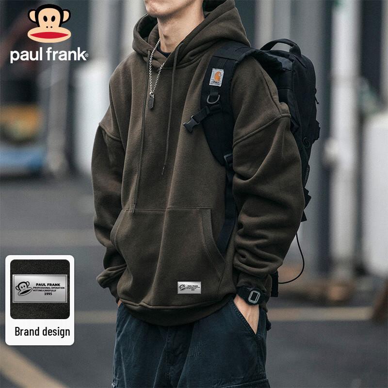 Paul Frank Men's American Style Heavyweight Hooded Sweatshirt