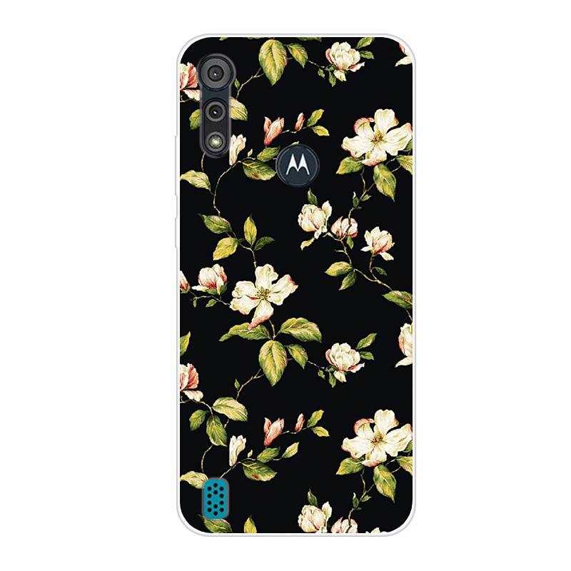 Pro Motorola Moto E6S 2020 Pouzdro Nárazuvzdorné Měkký Silikon TPU Zadní Kryt Pro Moto E6S 2020 E6i Pouzdra na Telefon E 6S Pouzdro Roztomilý Kreslený