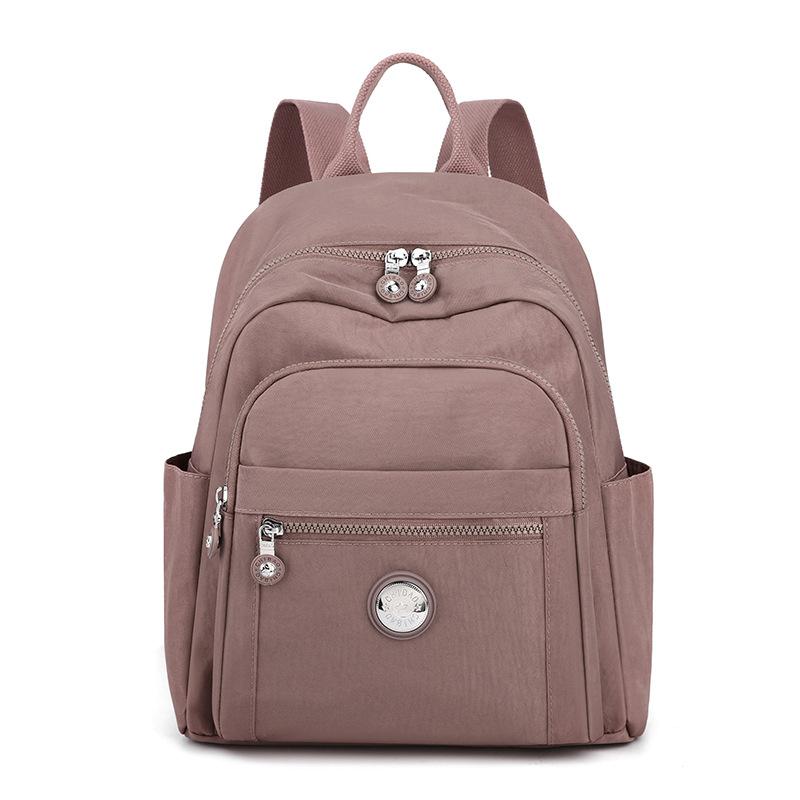 Fashion Backpack Women's New Style Backpack Nylon Cloth High-grade Bag Lightweight Commuting Ladies Backpack Travel Bag