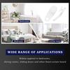 50 Pcs Plastic Curtain Hooks Curtain Roller Curtain Track Gliders White Traverse Rod Slides Curtain Track Glider Hooks Cross-bar Slide Rail