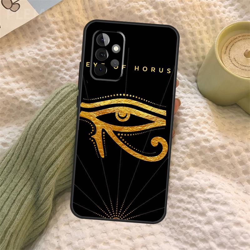 

Sacred Eye of Horus Egypt Fresco Case For Samsung Galaxy A35 A15 A55 A53 A33 A13 A36 A56 A26 A16 A22 A32 A52 A54 A34 A05 A06 Samsung A73 5G