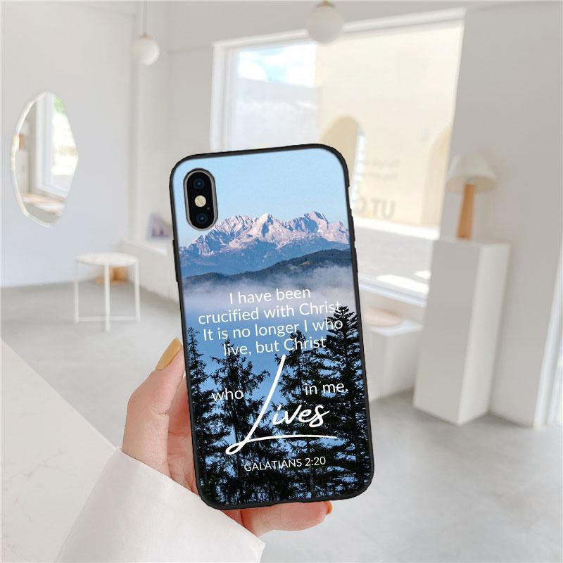 Bible verse Jesus Christ Phone Case for OPPO A40 A60 A80 A15 A16 A16K A12 A17 A17K A54 A54S A53 A53S A55 A56 A57 A98 F23