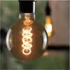 GOENDR LED Edison Bulb, E26 Base, Warm White, 2700K, Edison Bulb, Filament, Candle Color, Full Beam, Stylish, Antique-Style, Indirect Lighting,