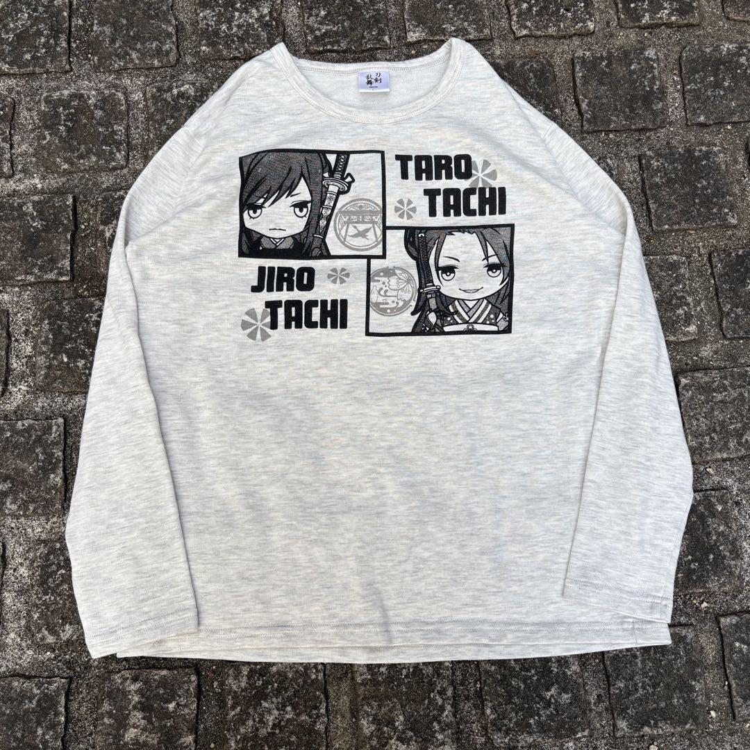 

[Б/У] Уникальная футболка с длинным рукавом Touken Ranbu