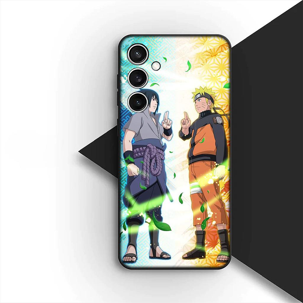 Uchiha Madaras Narutos Sasuke Phone Cover for Samsung Galaxy S23 S22 S21 S20 FE Ultra Plus + S23FE A50 A51 A12 Protective Case