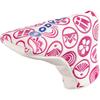 ODYSSEY Putter Head Cover F BLADE SPRING 25 WHT/PNK (for Putter) White/Pink