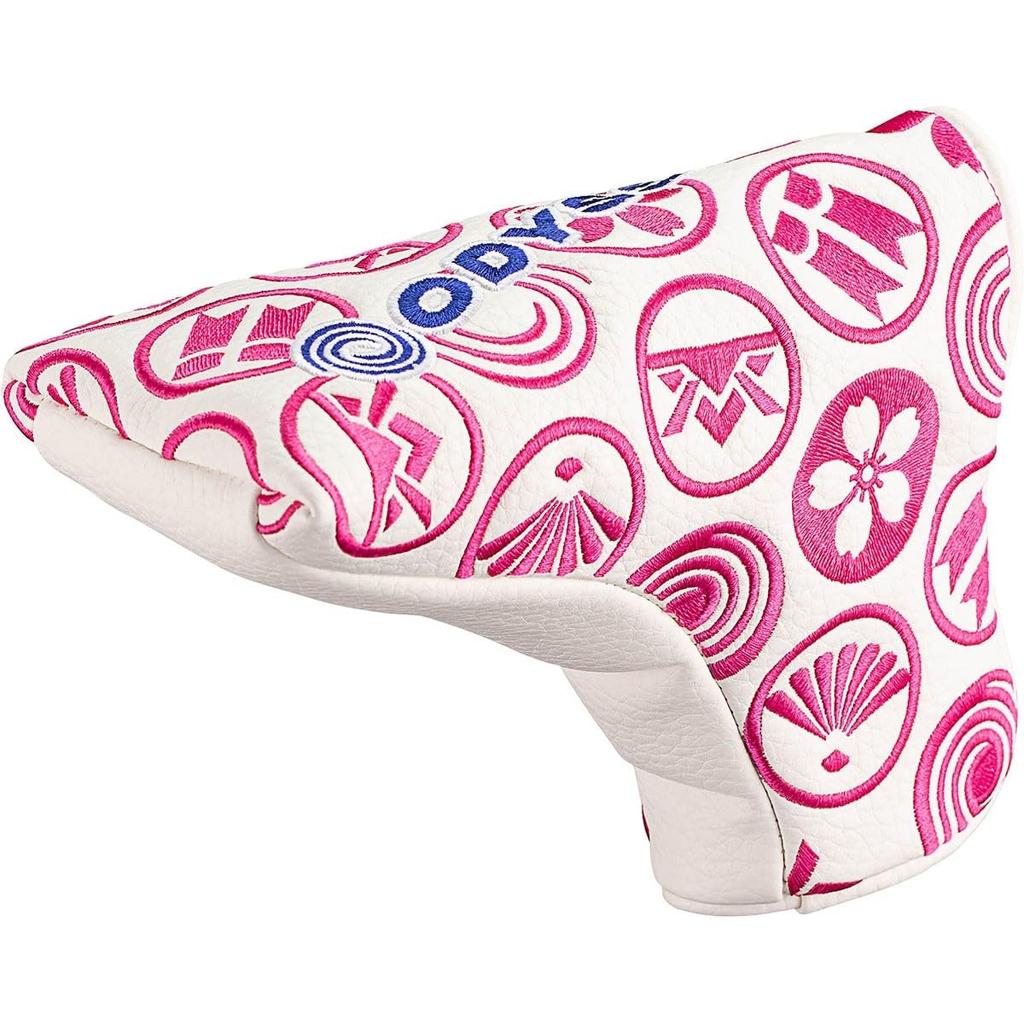 ODYSSEY Putter Head Cover F BLADE SPRING 25 WHT/PNK (for Putter) White/Pink