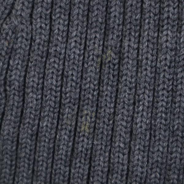 CELINE Made in Italy wool Long sleeve knit cardigan 40 gray Women Used