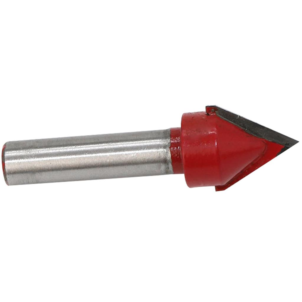 8mm Schaft Holzbearbeitung V-Form Fräser Bit Holzbearbeitung Nuten Rundfräser