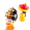 Kinesisk Keiserinne Figur PVC Dronning Ornament Tradisjonell Dekorasjon Kake