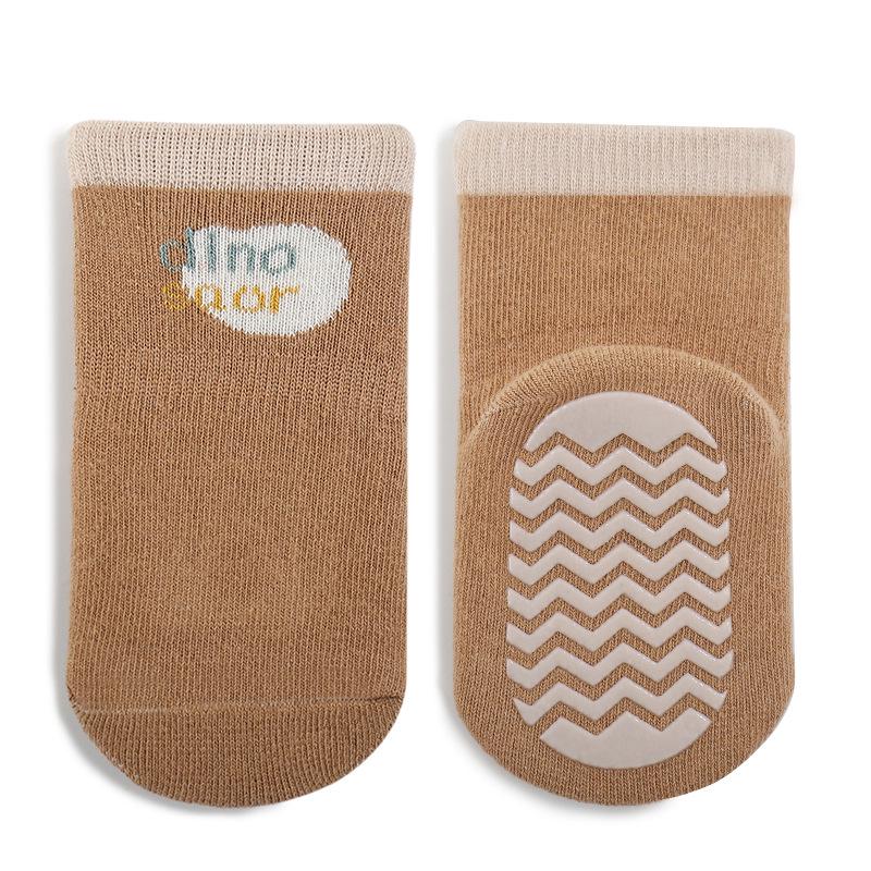 Bawełniane skarpetki antypoślizgowe dla niemowląt i małych dzieci - styl wiosenno-jesienny