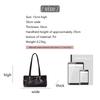 Borsa a Mano Vintage da Donna Grande Capacità 2025 Borsa da Sottobraccio per il Pendolarismo Borsa Tote Casual Coreana a Spalla Singola